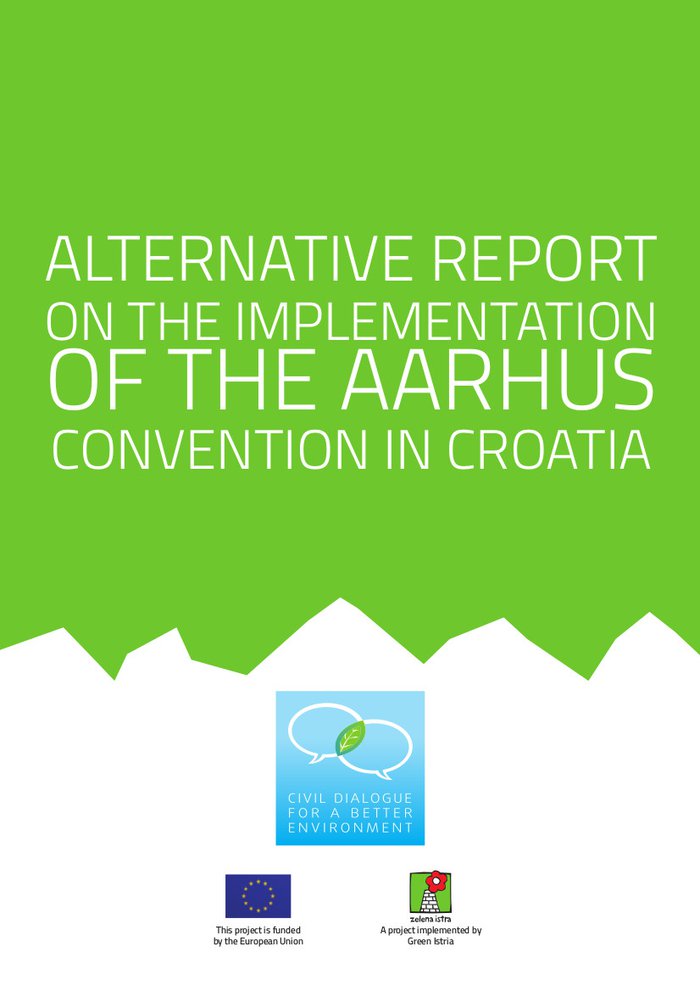 Alternative report on the implementation of the Aarhus convention in Croatia in period 2011-2014 (2014.)