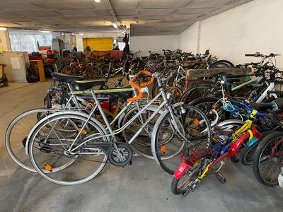 Biciklopopravljaona u Garage Grande