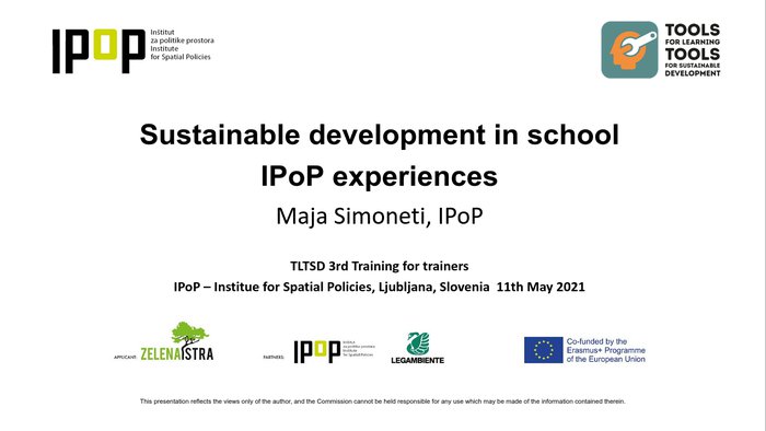 Prezentacija o održivom razvoju u školama