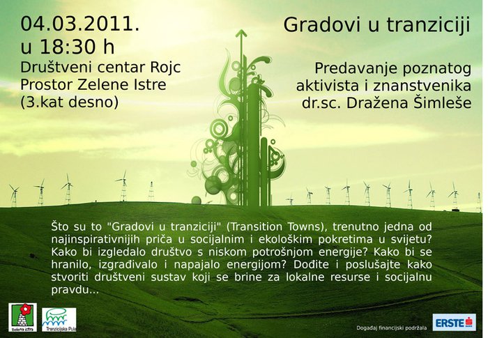 Predavanje "Gradovi u tranziciji" (2011.)